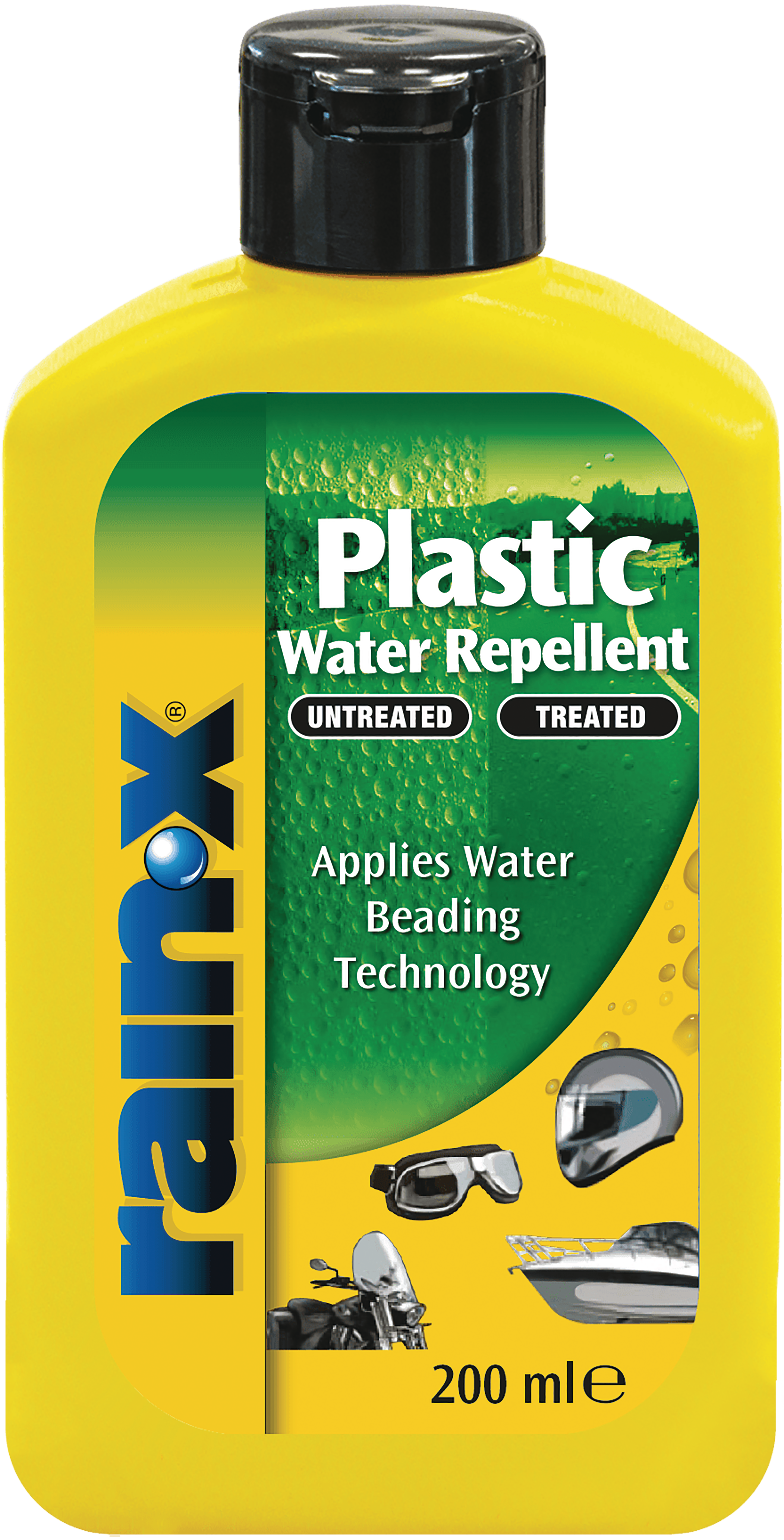 Rain & Water Repellent for Plastic