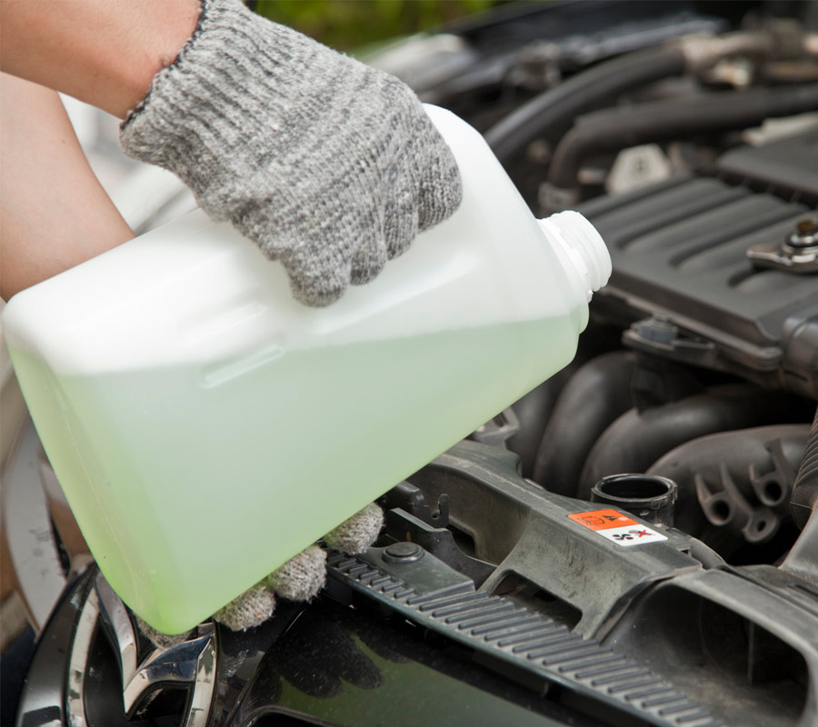 best water coolant for car